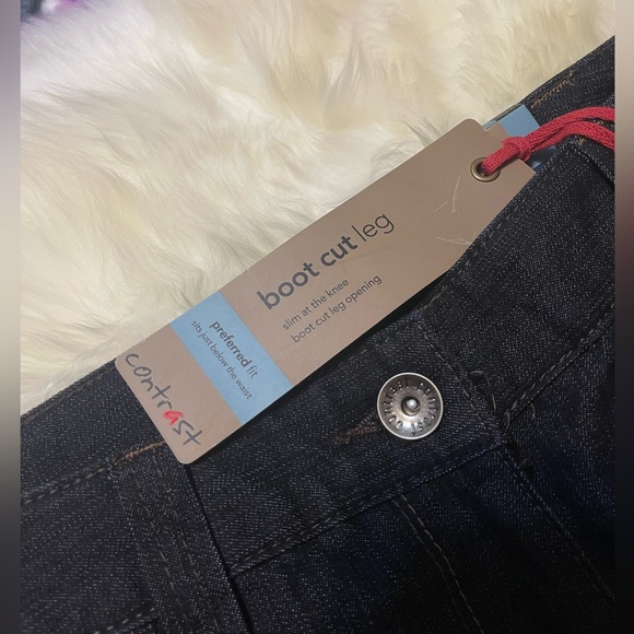 Boot cut Contrast jeans - Picture 6 of 6